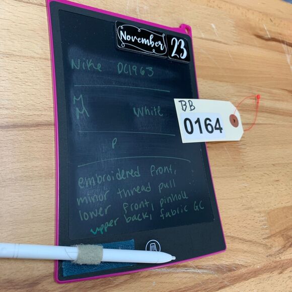 Nike Golf Shirt Mens M Medium White Dri FIT Micro Pique 2.0 Polo Short Sleeve - Picture 12 of 13